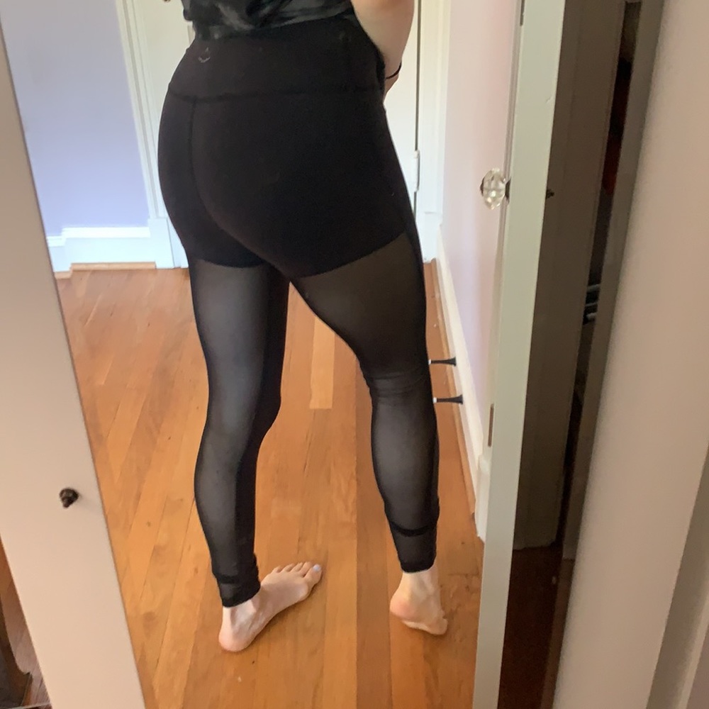 Beyond Mesh Back High Waist Legging